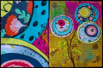 Mixed Media Collage at the Lancaster Creative Factory
