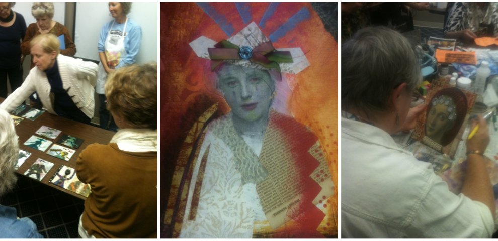 Art classes workshops Mixed media