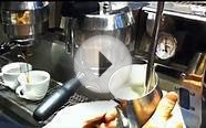 Latte Art Course - Melbourne (Our Trainer warming up)